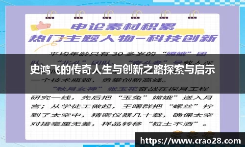 史鸿飞的传奇人生与创新之路探索与启示